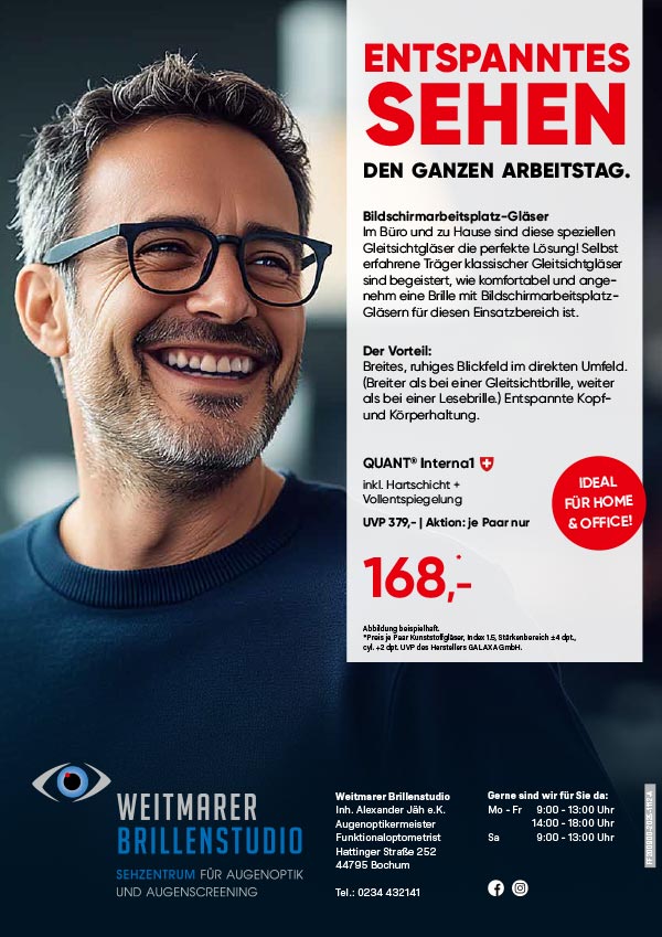 Brillenangebote Bochum