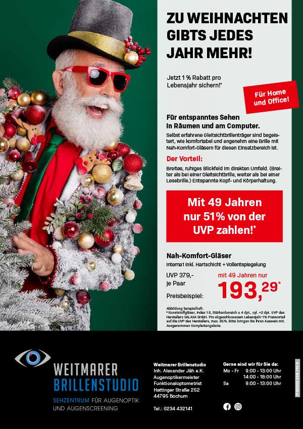 Brillenangebote Bochum